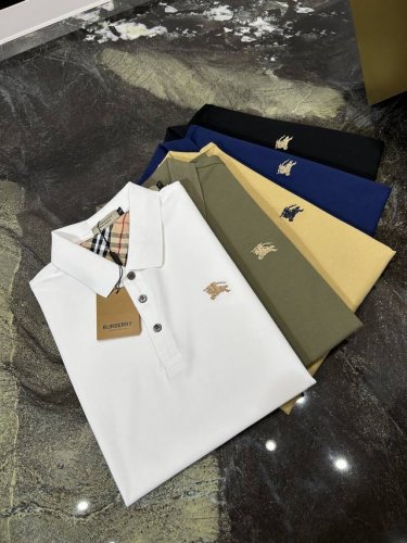 bur25S春夏新款商务休闲翻领短袖Polo，码数M-4Xl