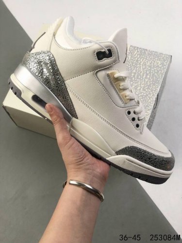真标带半码 耐克Nike Air Jordan 3 Es Red Cement 迈克尔 乔丹Aj3代 中低帮复古休闲运动文化篮球鞋 尺码 36 36.5 37.