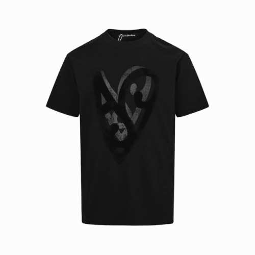 acne Studios 爱心涂鸦植绒印花短袖 1:1定制原版一致280 克双纱纯棉面料 舒适透气 定织定染。已进行高温环缩水，降低缩水率的同时使得手感更柔软舒