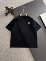 隔天出货 高品质 Gucci 古奇 2025春夏新款男款蜡染水洗短袖T恤 精梳重磅洗后双纱面料，高强度面料掂起来手感份量十足，上身也比普通T更加有质感，不易变形
