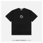 chanel 香奈儿 25Ss 速写线条Cc刺绣短袖 面料采用230克重精梳棉，定制32支1*1螺纹，成衣两遍水洗处理，面料舒适亲肤无异感，定制定染面料，纺织密