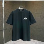 Balenc* 巴黎* 2025春夏新款短袖T恤 重磅纯棉字母Logo 乱针绣花 颜色：黑色 白色 码数：S M L Xl Xxl
