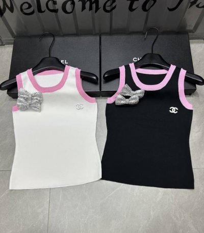 新品上线 款号:27593# #香香两个蝴蝶结背心