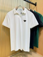 p230 Prada 普拉达 2025官方春夏新款 专柜同步上市 男士翻领短袖Polo衫，高端主线系列，进口原版面料，质感一流，亲肤性极佳，触感丝滑细腻，时尚三