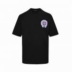 Chrome Hearts 克罗心 卷轴梵文发泡印花短袖 面料采用280克重精梳棉，定制32支1*1螺纹，成衣两遍水洗处理，面料舒适亲肤无异感，定制定染面料，纺