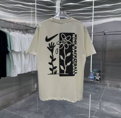 nike系列 专柜款复古情侣 印花短袖T落肩袖 重磅280G精梳棉材质 透气舒适 版型宽松 进口外贸级专柜印花 随意搓洗不褪色不变形 情侣款 男女同款哦