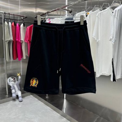 Ble 巴黎夏季新款短裤 字母刺绣 经典Logo刺绣 男女同款 M L Xl Xxl Xxxl五个码 黑色
