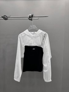 Alo 新款防晒服 真两件叠穿套装 防晒锦纶面料 尺码Sml