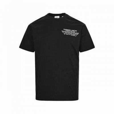 burberry 巴宝莉 22Ss 压胶字母标语短袖 采用50S双股全丝光棉面料，2×2精梳棉紧密纺螺纹，领位、肩位双针走线做工。定制三标、吊牌内卡搭配刻字吊粒