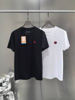 不控价 高端品质 2025 专柜新款 Mammut 猛犸象高密刺绣Logo设计户外运动短袖T恤 男女同款 情侣款 高端80支 G丝光棉面料构筑透气铠甲 胸前刺绣
