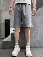 爱马仕 2025春夏新款休闲短裤！官网同步发售。定制品牌经典Logo，定制面料，舒适度极好，手触感强烈。辨识度极高，完美品相工艺。 尺码：M-3Xl