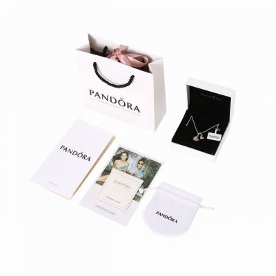 pandora 潘多拉 双重爱心项链 潘多拉双重爱心项链，两颗心紧紧相依，诉说着无尽的爱意。就像我和你，心有灵犀，心心相印，在爱的世界里，彼此陪伴，永不分离。双
