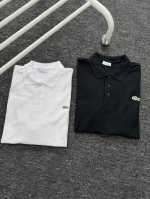 lacoste 鳄鱼 经典基础男子休闲运动绣花小标Polo衫短袖 甄选高品质定制240G水洗拉架珠地棉面料，布表面呈疏孔状，有如蜂巢，优质棉质 比普通针织布更透