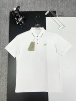 Dior 迪奥刺绣新款polo衫 原版面料 官方同款 采用210克丝光珠地棉，定制 同缸染面料 手感非常舒服爽滑 版型挺阔有型 一线品牌代工厂p出品 进口百灵达