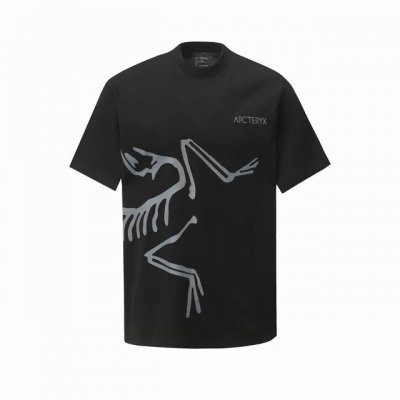 9023# Arctetyx 始祖鸟 Archaeopteryx 标识印花短袖T恤 原版定制辅料 吊牌 包装袋 贴纸 洗水唛 防尘纸 9270克 双纱面料 定织