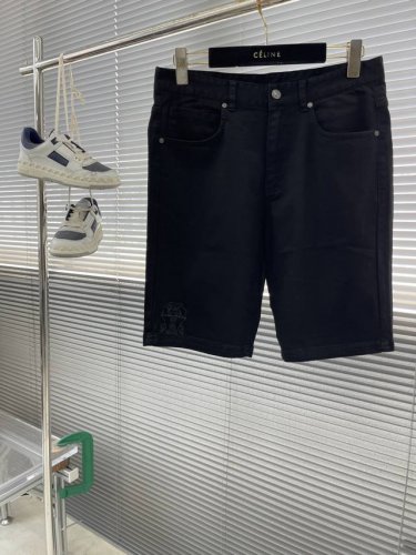 Bc 25Ss新品牛仔短裤 大爆款短裤 天丝莱卡棉 手感极好 订制牛仔面料 好设计 版型巨好 上身效果超好 专柜热卖Slim板型 黑白2色牛仔短裤 五金奢华铭牌