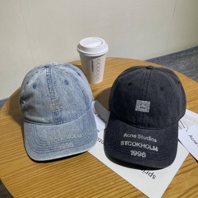 acne Studios牛仔料棒球帽