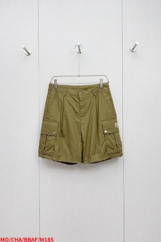 M185 Mo宝藏级短裤 蒙口 25Ss首单发春夏新品 潇洒帅气的高级单品工装短裤 Logo标签 两侧口袋高级时髦 进口面料质感挺阔舒适 原版开模定制五金纽扣