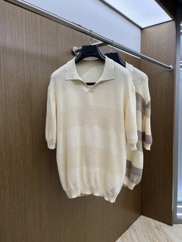 高品质 L p2540春夏新款时尚拼色商务休闲无扣翻领短袖男士polo短袖衫 高级别规格系列 高档档次级别 自留送人备有面子 店家超级推荐款 Bjj 尺码：M-