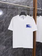 款号J07 25Ss早春新品 Burberry 巴宝莉 战马重影印花 logo标识精致升级 灵感源自八十年代复古 原版面料 官方同款 短袖T恤 定制280克32