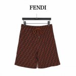fendi 芬迪 满印双F老花元素短裤 低调奢华 Fd经典元素 上身休闲舒适 衣身同色无色差 工费昂贵 经典满幅Logo匹布工艺 全部需要织上去 工艺成本极高