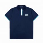 Lv 路易 25Ss新款 Lv刺绣徽章Polo 230克重双纱全棉珠地 颜色：宝兰 白 码数：S M L Xl Xxl