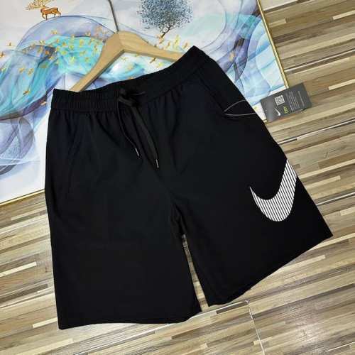 上新 夏季短裤轻盈透气耐克情侣款男女同款钩子标Nike男士休闲运动短裤青年大钩子图案拼接设计 学院风力荐青少年短裤 耐克Nike男子运动速干短裤跑步训练梭织透气