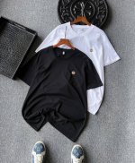 顶级80支玉蚕丝！ 人气爆款！Gucci 古驰双G专柜新品毛巾绣玉蚕丝圆领T恤！恒隆在售千元级，款号：5523 古驰家今年最新高端80支玉蚕丝面料！高端奢华面料
