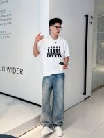 Konzo 2025春夏新品 三标齐全 圆领纯棉短袖T恤 好货不用过多介绍 看细节 专柜码数：M-Xxxl 175 140建议L