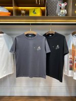 lw25Ss春夏新款平纹针织棉布圆领短Tee，男女同款兔子标识印花休闲套头短袖T恤衫！贸易公司渠道稀出，领先官网发售！Lw新款T恤以其独特的面料选择、精致的设计