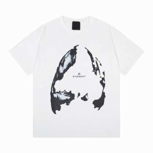 givenchy 纪梵希 虚影大鲨鱼印花短袖 面料 240克双纱高密度纯棉面料 - 工艺: 整件衣服采用精密压花工艺 - 男女同款均可驾驭 - 尺码 M L X