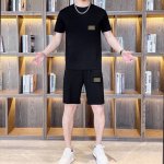直 品牌 Tb 2025新款男士短袖短裤套装！官网同步销售！市面高端版本！手感细腻柔软！让你穿着更加舒适！立体裁剪版型超赞！尺码:M-5Xl 下单请报身高体重