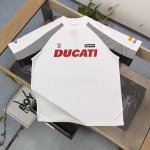高版本 2025新款Supremeducati联名机车风Logo图案印花休闲情侣速干透气短袖T恤，经典永远不会过时、人手必备款，速干面料不起球不起毛，透气排湿，