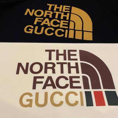 古驰Gucci 新款北面联名字母印花Logo休闲百搭情侣款短袖T恤 穿上就是舒适自在 减龄又显瘦的存在 慵懒而随性 结合干净简单的色系就特别耐看 适合日常穿着