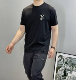 Bbr*巴宝-莉2025S新品短袖T恤，新款造型立体植绒工艺.帅气时尚，简约百搭款。190G丝光棉面料棉 不仅挺括，保持潮流的廓形，又穿着舒适，纱织更细腻，颜色