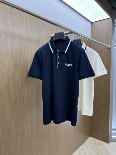 guc 高品质 25早春新款短袖Yyds 日常出门闭眼搭 定制朱地弹力棉面料短袖Polo衫T恤 魅力在于创造了简约奢华感的时尚,随意搭配感受英式风格独特气质.