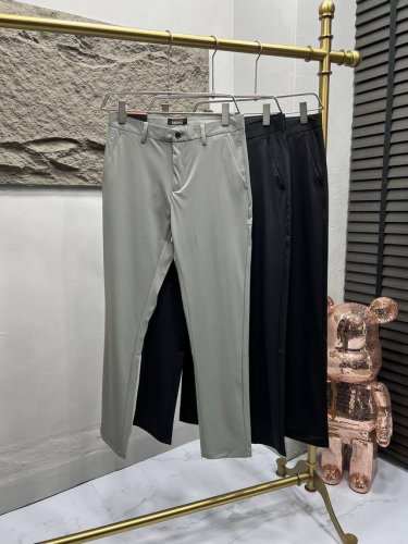 Gz 超A代购级别强货 2025春夏专柜新款 Lp家专柜直供产品，顶级原单商务正装直筒男士西裤春夏休闲裤。 25Ss春夏高端男士定制专柜高级品质，完美原版裤型设