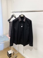 jind 古奇、2025新品衬衫，时尚帅气，简约百搭款，定制原版面料，不仅挺括，保持潮流的廓形，又穿着舒适，纱织更细腻，码数M-3Xl