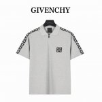 givenchy 纪梵希 半拉链胸口四宫格Logo短袖Polo衫 选用棉质珠地网眼布，衣领为双系统提花定织扁机制成，有弹性，不变形，衣服全部原生布捆边，前胸双层