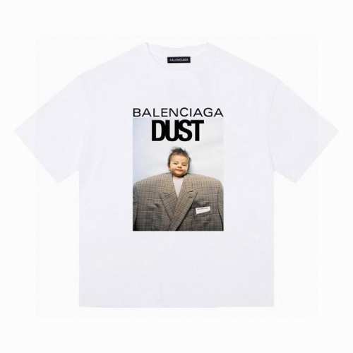 balenciaga巴黎世家Dust Baby短袖半袖T恤 - 采用260G双纱100%新疆精梳纯棉面料 - 采用过肩拉条工艺 百洗不变形 -采用高端印花 百洗