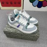 高版本G小脏鞋复古老花做旧男女款 冰蓝色36-44码
