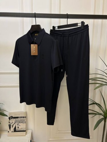 新品Lp速干套装 衣服 裤子 Ss春夏新品套装polo短袖+卫裤进口四面弹力速干面料 内里包边走线均匀细致 密而不乱彰显大厂做派 面料 柔软细腻 挺阔舒适 细腻
