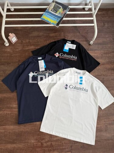Columbia哥伦比亚户外2025夏男女运动舒适旅行短袖圆领肌理感T恤 25Ss全新配色 夏日清凉秘籍，哥家T恤来袭！！ 这款T恤，面料与精湛印花工艺都不错。