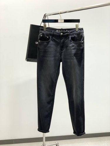 chrome Hearts 克罗心，2025春季新品，专柜同步有售，原单狠货，时尚休闲水洗牛仔裤，采用进口原版面料，顶级刺绣工艺字母图案Logo，原版五金辅料装