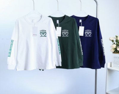 140 Lululemon露露乐蒙 Relaxed-Fitlayered 假两件品牌Logo宽松长袖 Ss24 插肩袖T恤 女款！！！今天必须给大家安利我最近超