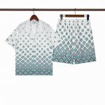 c259短袖衬衫 C359短裤双层内网 Casablanca卡萨布兰卡夏季新款休闲套装 男女同款 尺码M L Xl Xxl
