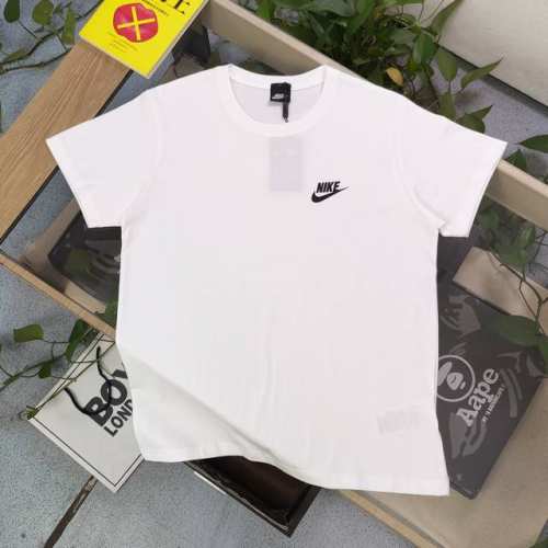 上新 款号：Tx281 2025新款Nike耐克撞色椰树图案Logo印花休闲情侣短袖T恤，轻奢高级，上身效果，绝绝子，采用220克纯棉面料，全套定制辅料，印花采