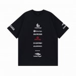 Balenciaga 巴黎世家2025 Ss 多元素商标Logo印花短袖T恤 本市场No.1的质量 真正天花板品质 全部原版开发注意细节图 避免被盗图商家混发