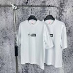 1089 挂拍 Supreme Ss25 Week7 迈阿密开业限定 Miami Box Logo Tee 迷彩Logo印花百搭短袖T恤 男女同款 白色 面料：