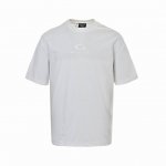 Balenciaga 巴黎世家 25Ss 圆环压胶字母Logo短袖 面料采用280克重精梳棉，定制32支1*1螺纹，成衣两遍水洗处理，面料舒适亲肤无异感，定制定